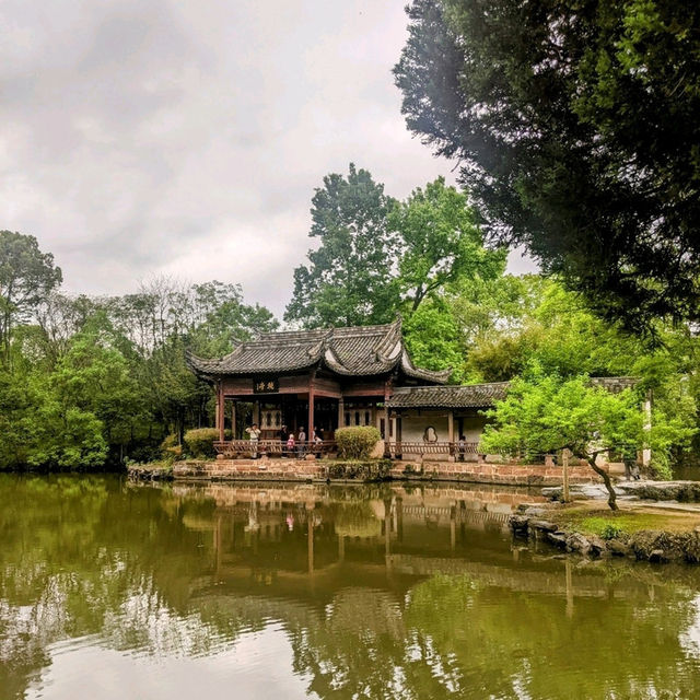 以風水佈局的水口林園第一村：唐模景區