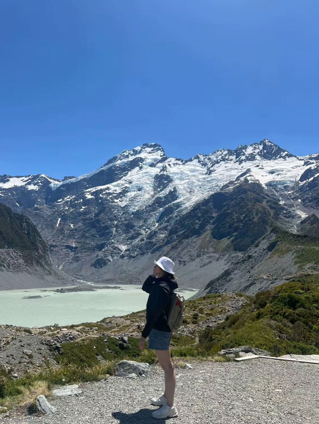 🏔️เดินเทรคกิ้งดู Mount Cook แบบชัดๆ
