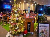 A Christmas dinner at Brotzeit, Westgate
