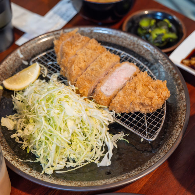 후쿠오카 하카타역 근처 현지인 돈카츠 맛집