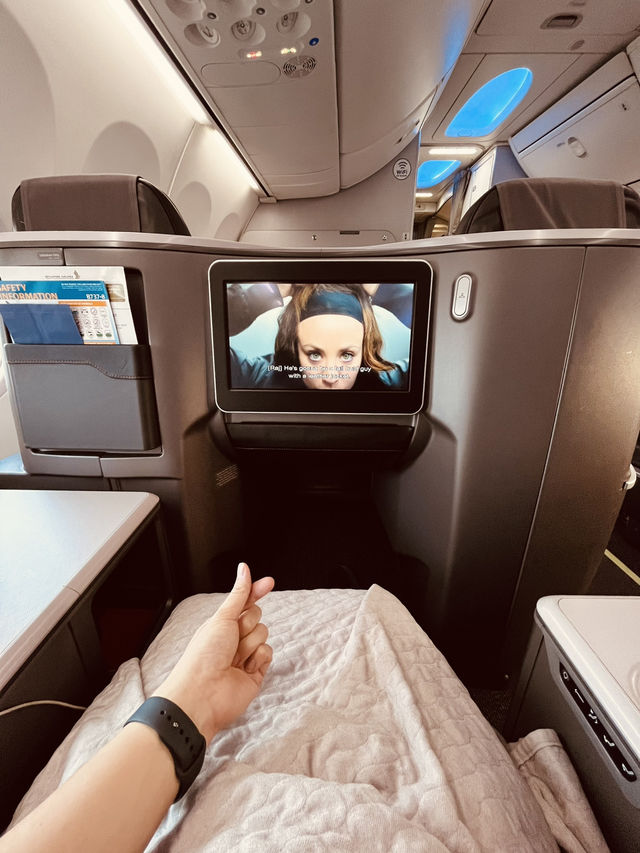 Singapore Airlines is the Business Class 