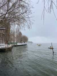 🥰☃️白雪浪漫～昆明滇池必去海埂公園🕊️🌊