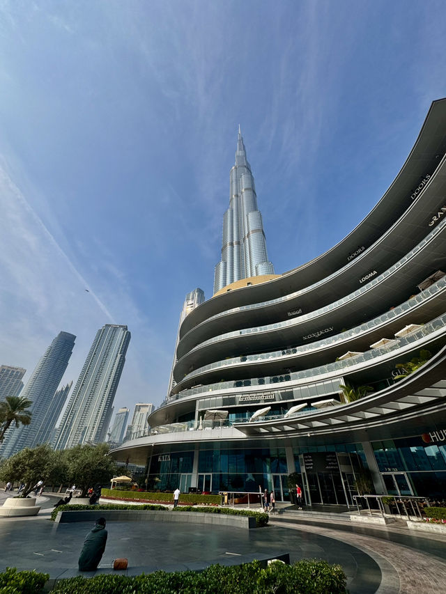 A Bird’s-Eye View from the Burj Khalifa, Dubai 