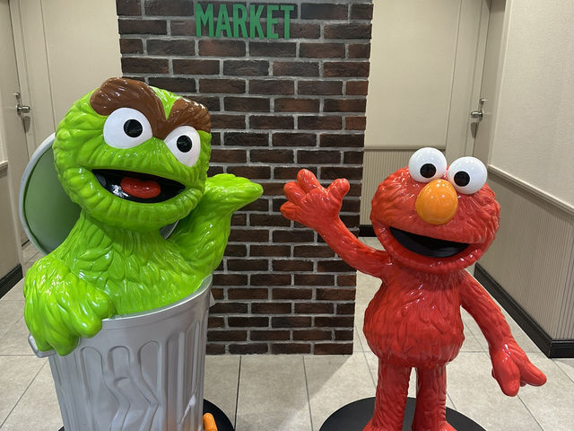 池袋Sesame芝麻街專門店的可愛甜品🤣🥳