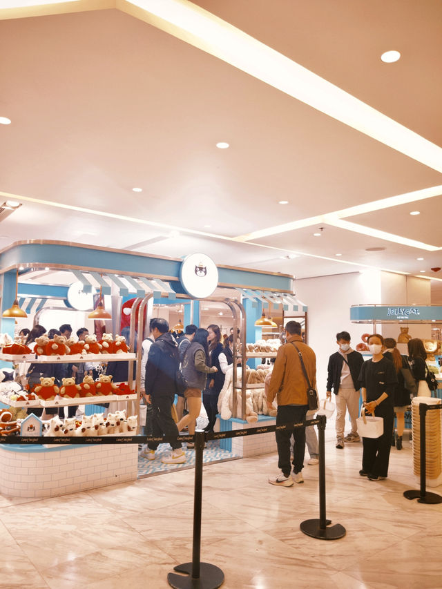 香港🇭🇰銅鑼灣｜連卡佛的Jellycat 限定店