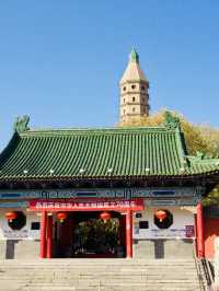 Ancient Splendor: Chengtian Temple's West Pagoda