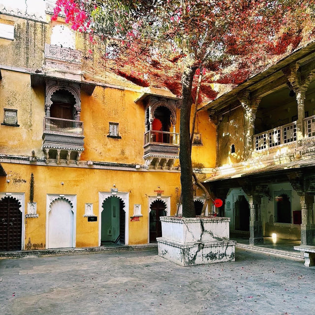 8世紀の貴族の邸宅でインドの伝統文化を体感🏰