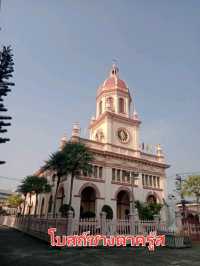 โบสถ์สวย🛕ในชุมชนกุฎีจีน Santa Cruz Church
