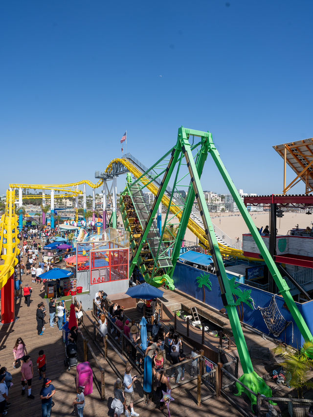Pacific Park on the Santa Monica Pier：ロサンゼルスの海沿いアミューズメントパーク