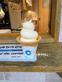 箱根必買巴斯克蛋糕+霜淇淋，雙重選擇Hakone Cheese Terrace.
