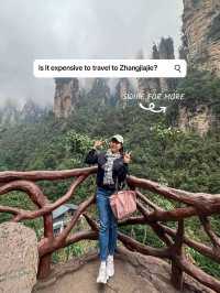 How much I spent for my 5D4N trip to Zhangjiajie? 