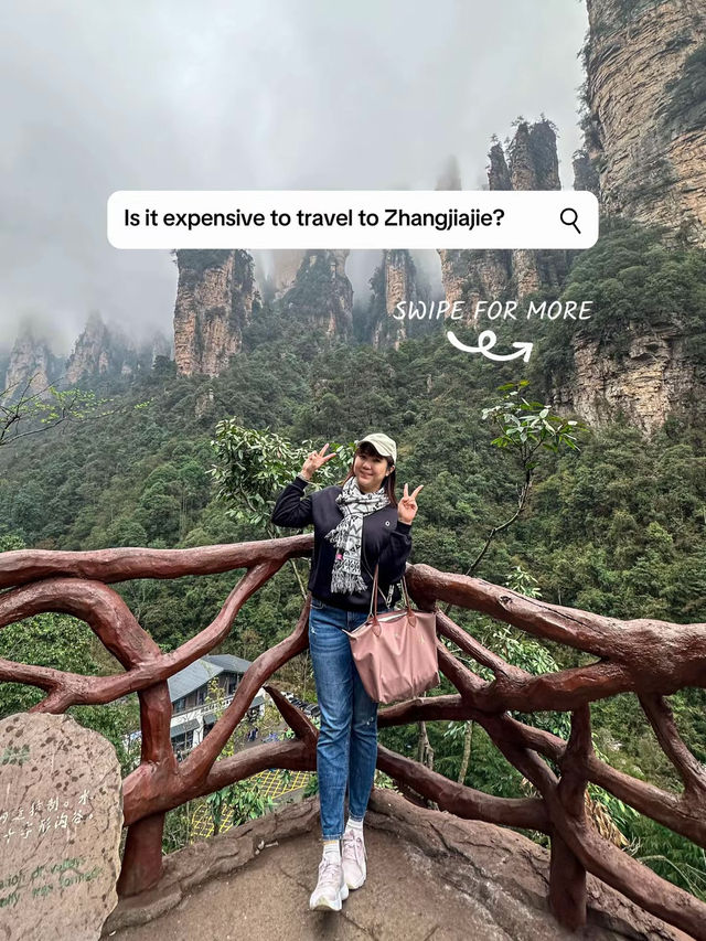 How much I spent for my 5D4N trip to Zhangjiajie? 
