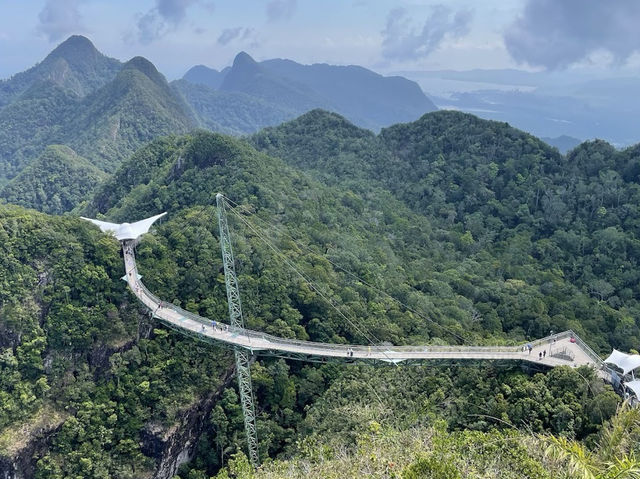 ☁️ Langkawi Sky Bridge: Walk Among the Clouds at 660m Above Sea Level!