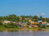 🌿 Houayxay Uncovered: Border Towns, Gibbons & Slow Boat Sunsets in Northern Laos! 🚤  
