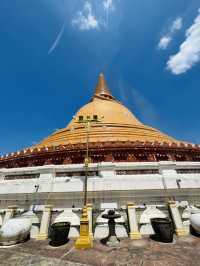 สายบุญต้องมา ไหว้พระ ชมความงาม “วัดพระปฐมเจดีย์” 