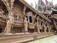 A Majestic Morning at the Sanctuary of Truth, Pattaya 