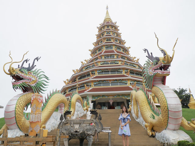 วัดสวยเมืองเชียงราย “วัดห้วยปลากั้ง”