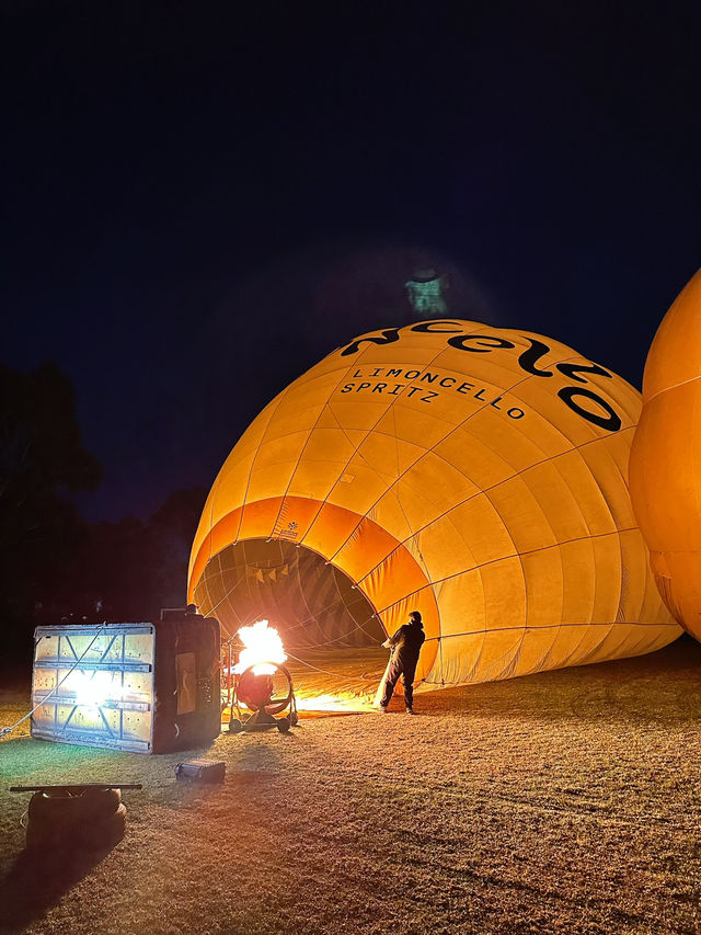【墨爾本】🌅唯美日出🎈Global Ballooning墨爾本日出熱氣球體驗（連早餐）