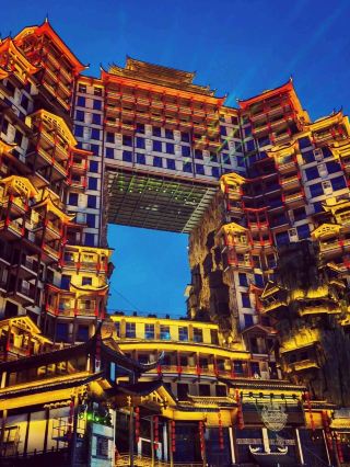 72 Qilou- Guinness World's Highest Stilted Building