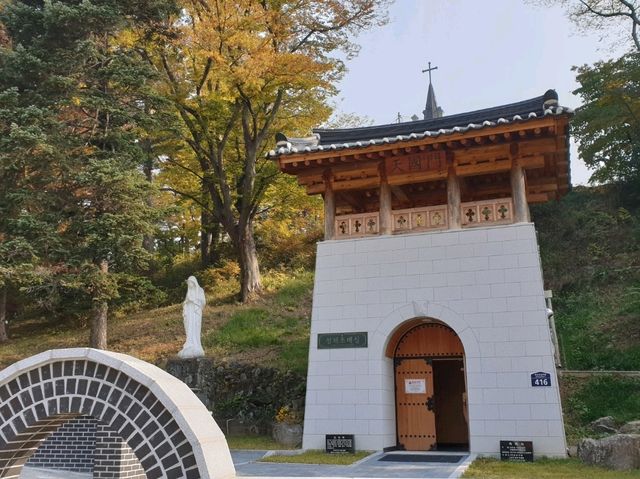 고요한 신앙의 숨결, 미리내 성지