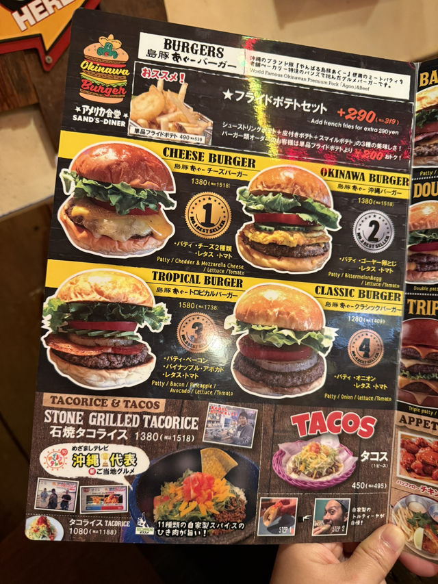 沖繩美食｜沒吃苦瓜漢堡🍔，別說你來過沖繩🌺
