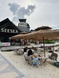  深圳桔釣沙See Sea咖啡店☕️坐擁玻璃海的絕美日落打卡地