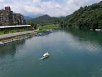 Explore the Bitan Suspension Bridge at Xindian, New Taipei City, Taiwan