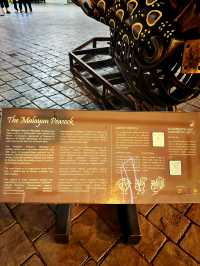 The Malayan Peacock & Cultural Gems at Central Market KL