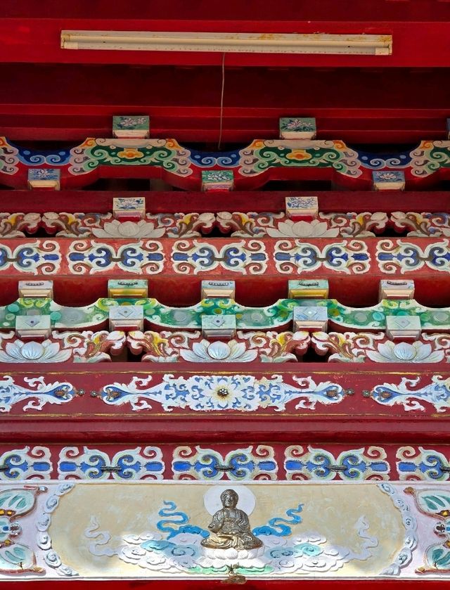 The majestic Paifang of the Hall of Universal Brightness Carpark Gate 