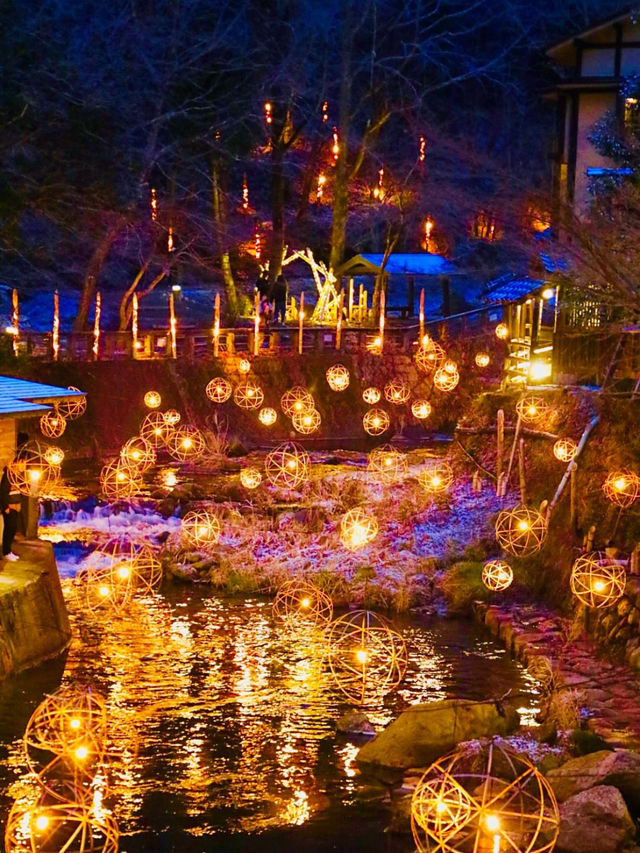 【黒川温泉】湯めぐりで心も体もとろける、癒しの温泉街♨️🌙