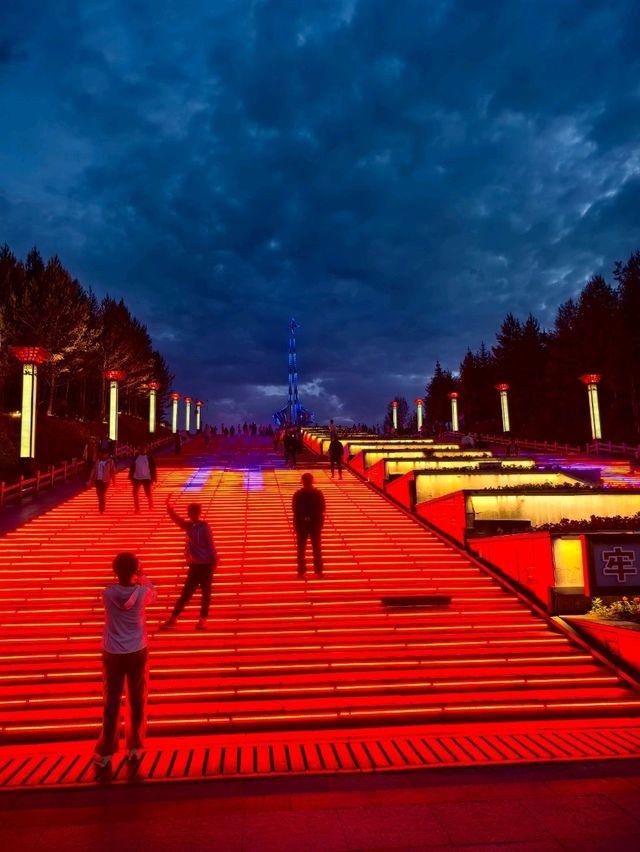The Best Night View in Mohe Polaris