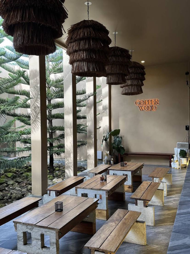 Copper Wood Hatyai, Forest Inspired Charm with Brunch Bliss