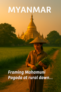 Mahamuni…ศรัทธาที่ส่องแสงกลางเมืองมัณฑะเลย์