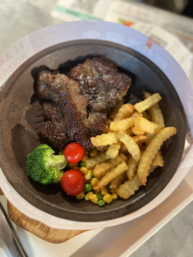 K11 鐵板滋味牛扒餐