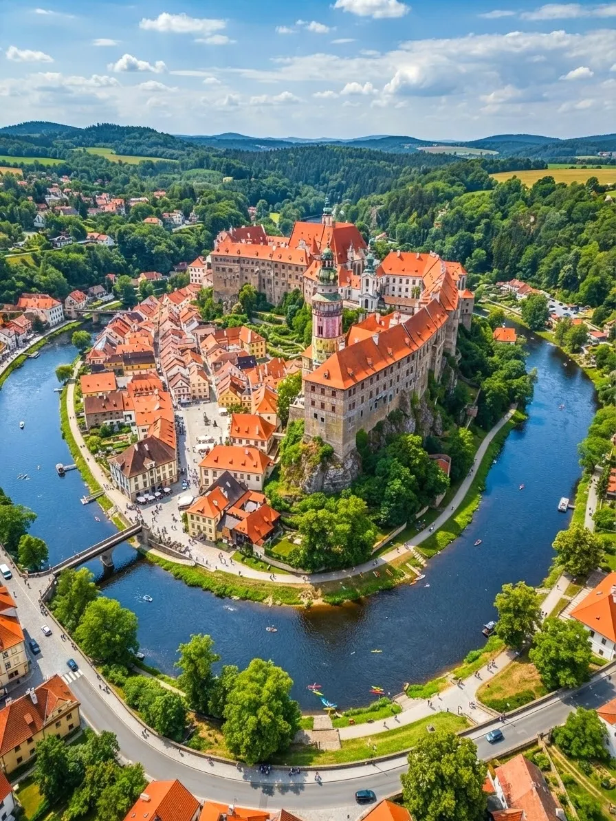 Exploring a Romantic Fairy Tale Town