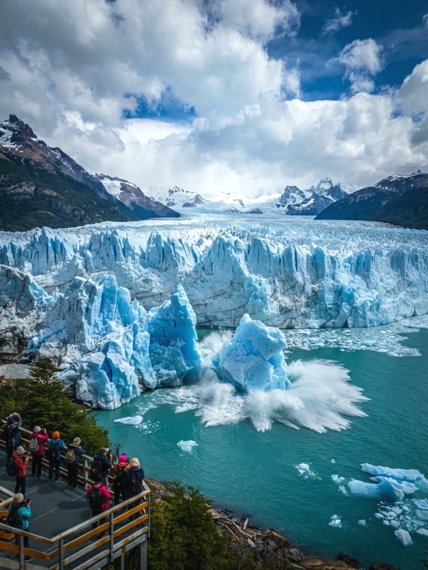 Los Glaciares National Park in the Lake Argentino region is a must-visit destination in Santa Cruz, famous for the spectacular Perito Moreno Glacier (Perito Mor.