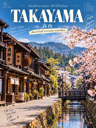 205 高山 — 山あいに佇む古い町並み、歩くだけで心が穏やかになる場所。
