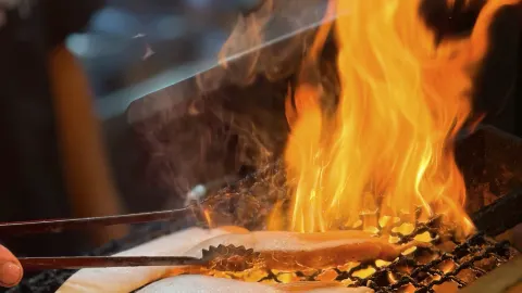 Enjoy authentic charcoal-grilled yakitori from lunchtime onwards! 🔥🍶 — traveler post in Hakodate