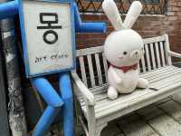 Cute little village for street arts 