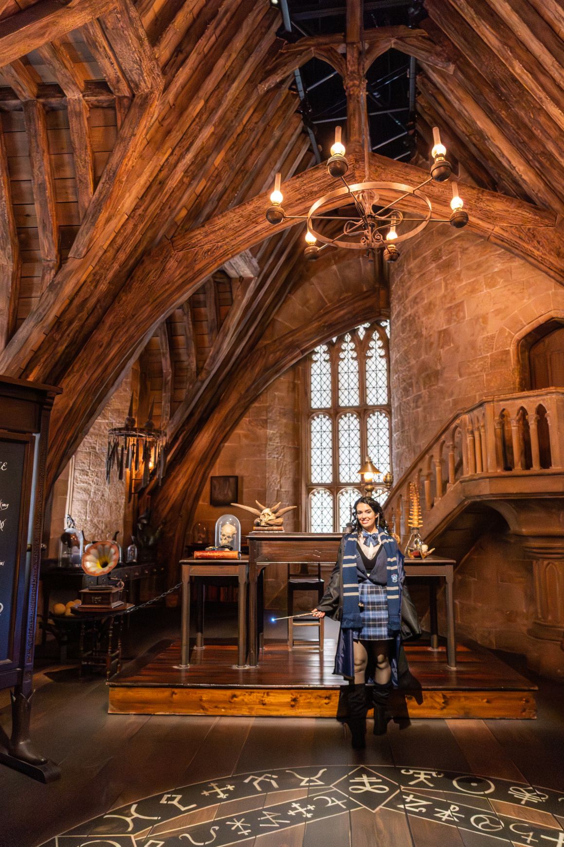 Hogwarts Bridge, Potions Classroom, Great Hall Architecture