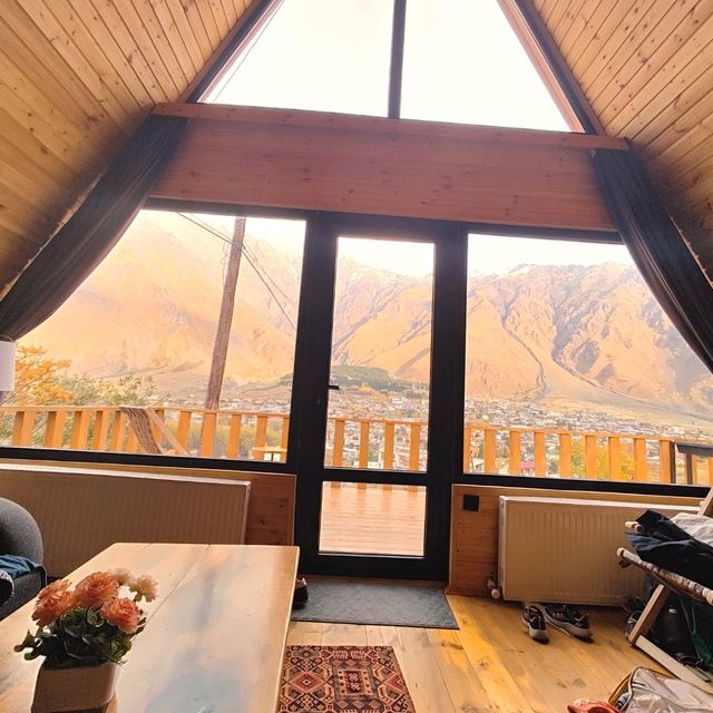 Little Wood House in The Middle of The Mountains