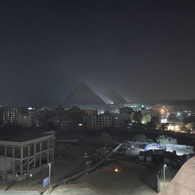 Honeymoon at New pyramids eyes hotel