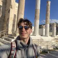 The Stunning Library of Hadrian in Athens