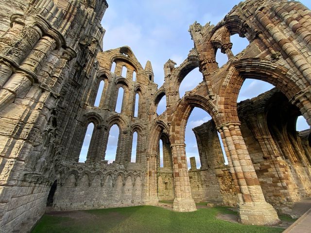 A Gothic Sentinel Overlooking Yorkshire's Sea