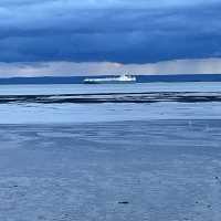 Paddle by the beach in Leigh on Sea