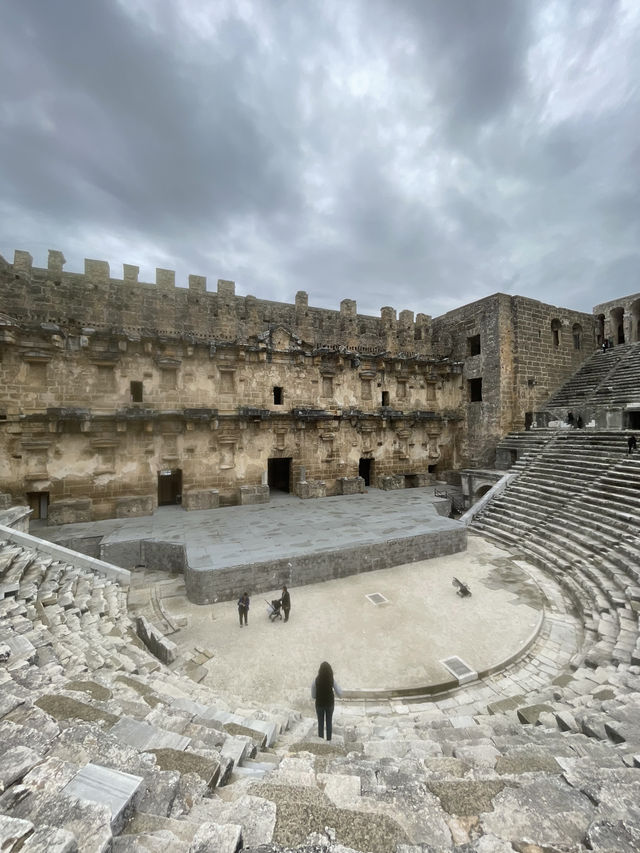Step Back in Time: The Majestic Roman Theater of Aspendos Awaits!