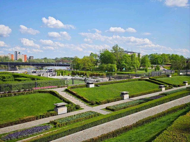 Green Place near the Town 