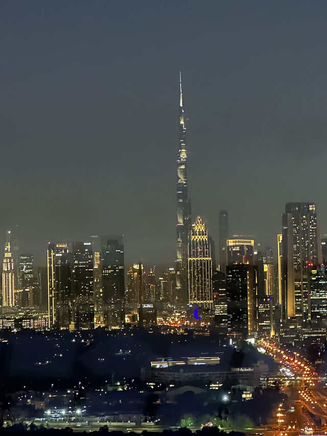 A Stunning View from Dubai Frame