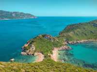 Corfu's Most Scenic Point: Porto Timoni Viewpoint