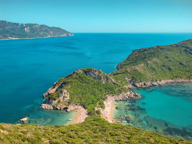 Corfu's Most Scenic Point: Porto Timoni Viewpoint